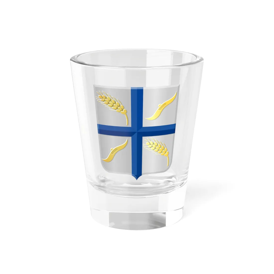 Wierden wapen (Netherlands) (Coat of Arms) Shot Glass 1.5oz 1.5oz - Go Mug Yourself