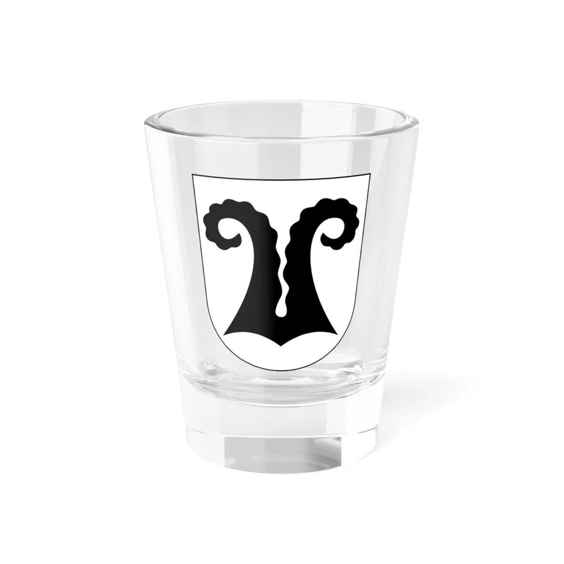 Wiesendangen-blazon (Switzerland) (Coat of Arms) Shot Glass 1.5oz 1.5oz - Go Mug Yourself