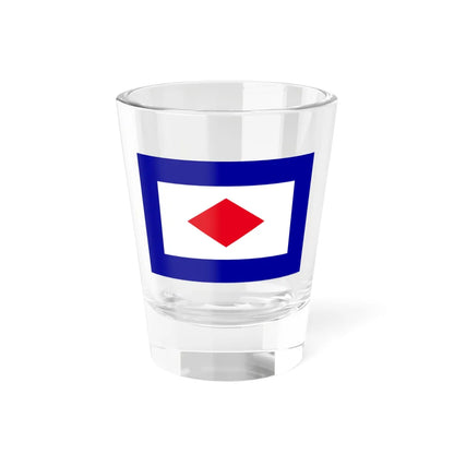 Wightlink-house-flag (United Kingdom) Shot Glass 1.5oz 1.5oz - Go Mug Yourself