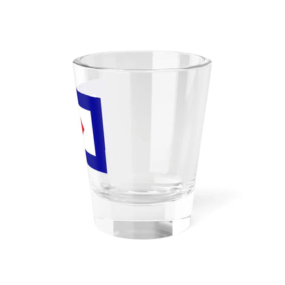 Wightlink-house-flag (United Kingdom) Shot Glass 1.5oz - Go Mug Yourself
