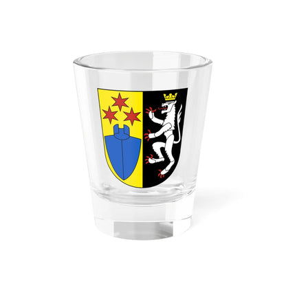 Wigoltingen-blazon (Switzerland) (Coat of Arms) Shot Glass 1.5oz 1.5oz - Go Mug Yourself