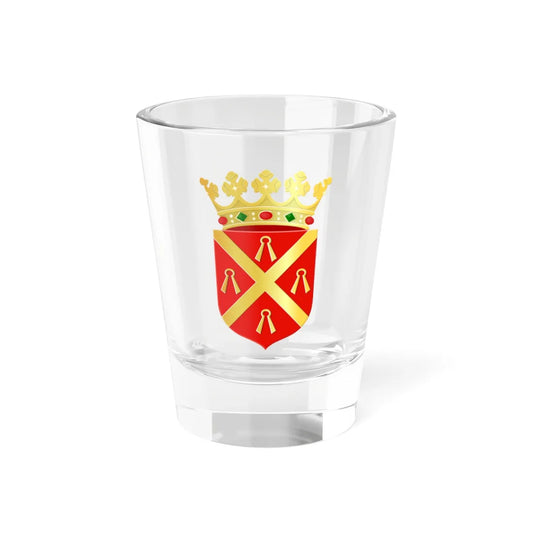 Wijchen wapen 1984 (Netherlands) (Coat of Arms) Shot Glass 1.5oz 1.5oz - Go Mug Yourself