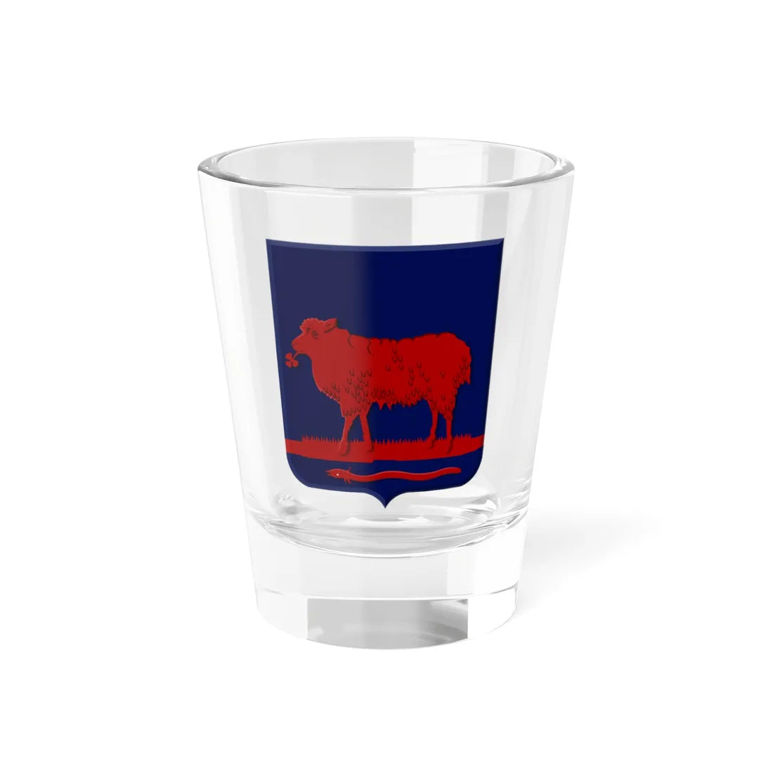 Wijdewormer wapen 1817 (Netherlands) (Coat of Arms) Shot Glass 1.5oz 1.5oz - Go Mug Yourself