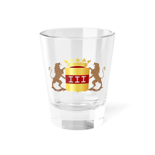 Wijk bij Duurstede wapen (Netherlands) (Coat of Arms) Shot Glass 1.5oz 1.5oz - Go Mug Yourself