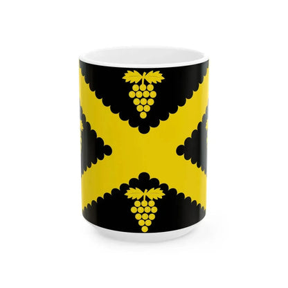 Wijnegem vlag (Belgium) White Coffee Mug 15oz - Go Mug Yourself
