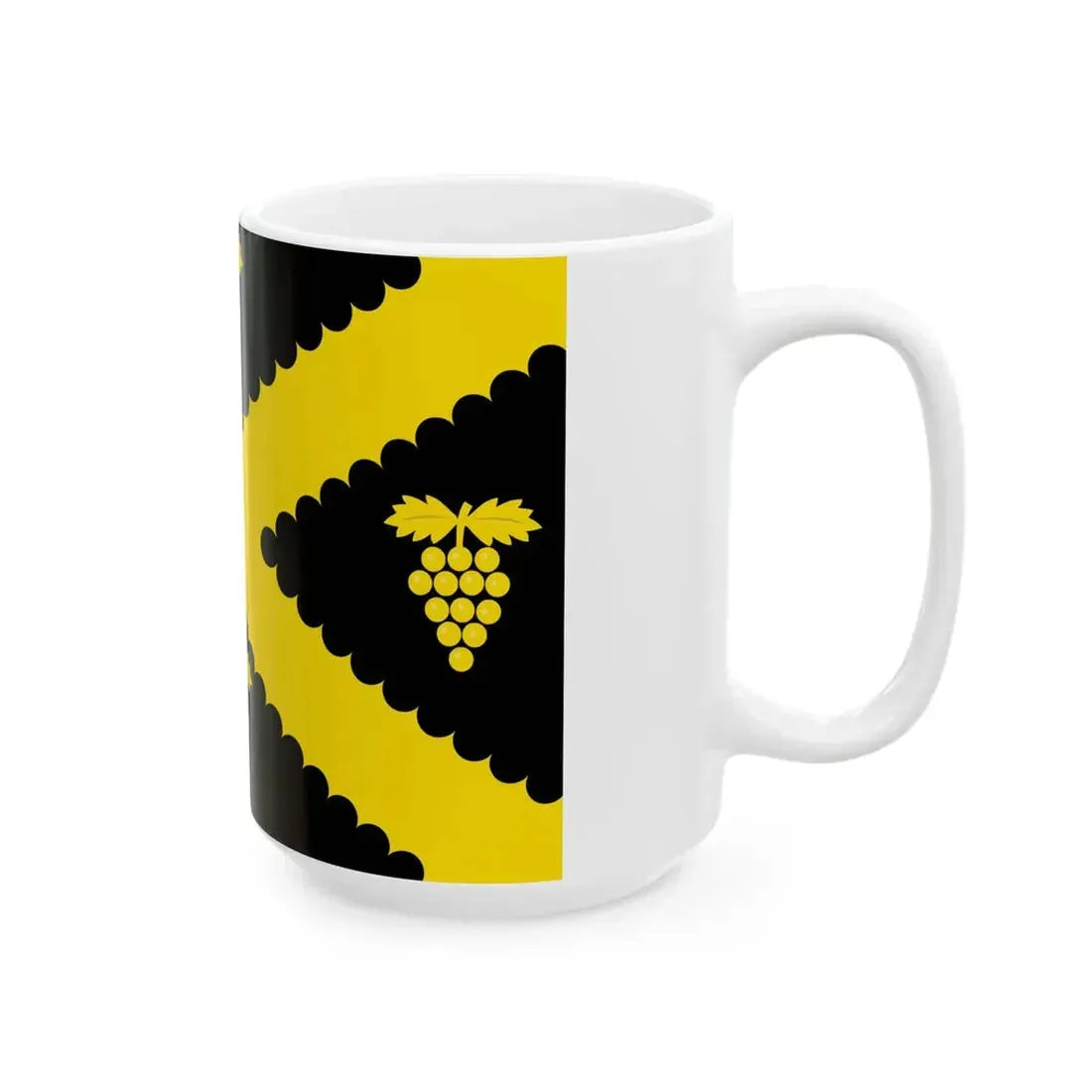 Wijnegem vlag (Belgium) White Coffee Mug - Go Mug Yourself