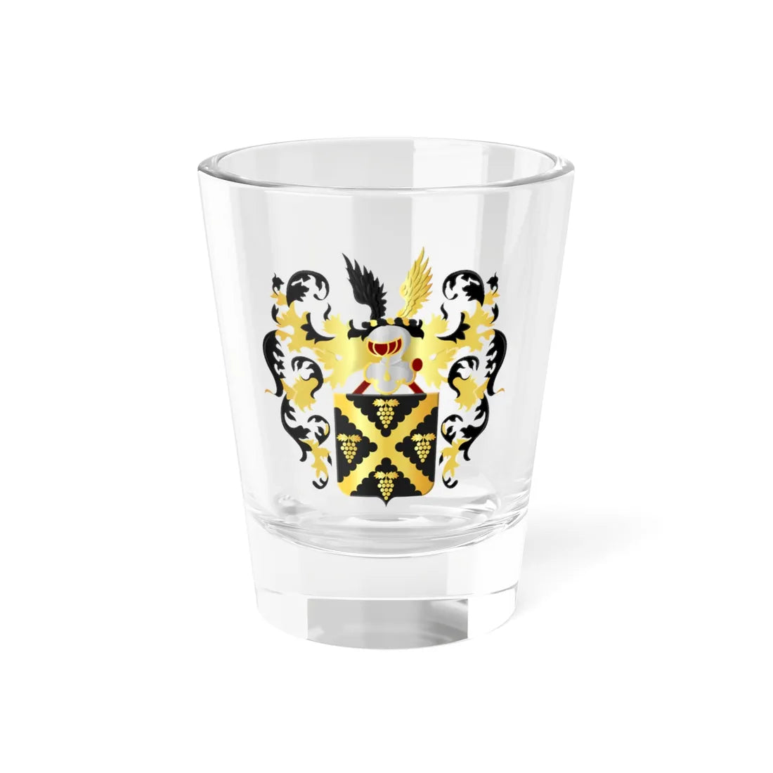 Wijnegem wapen2 (Belgium) (Coat of Arms) Shot Glass 1.5oz 1.5oz - Go Mug Yourself