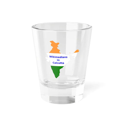 Wikimedians in Calcutta (India) Shot Glass 1.5oz 1.5oz - Go Mug Yourself