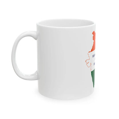 Wikimedians in Mumbai (India) White Coffee Mug - Go Mug Yourself