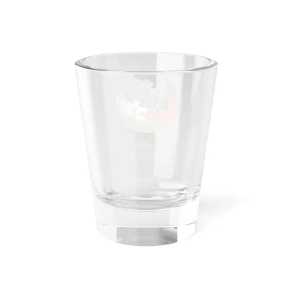 Wikipedia-logo-ar-PalestineFlag-NoDhamma (Palestine) Shot Glass 1.5oz - Go Mug Yourself