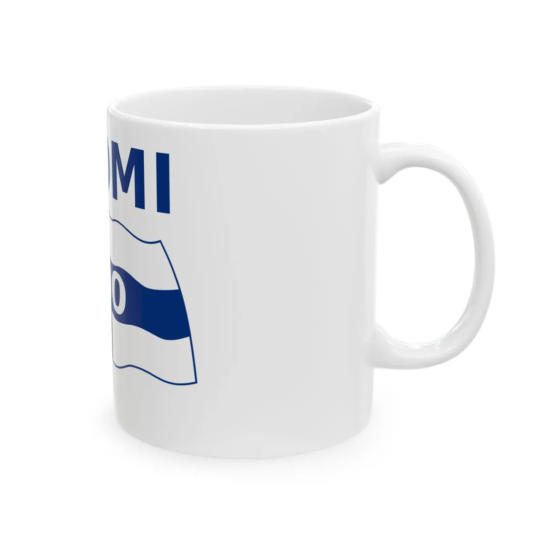 Wikipedia-logo-v2-fi-Suomi-100-proposal-2 (Finland) White Coffee Mug - Go Mug Yourself
