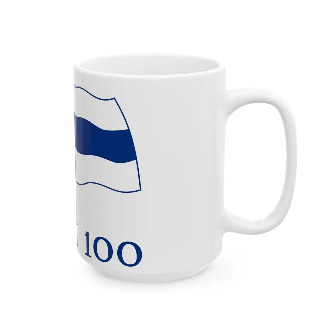 Wikipedia-logo-v2-fi-Suomi-100-proposal-3 (Finland) White Coffee Mug - Go Mug Yourself