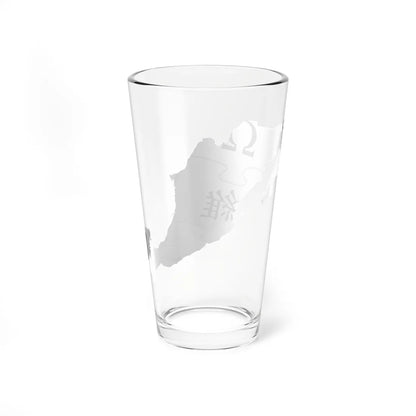 Wikipedia mexico map (Mexico) Pint Glass 16oz - Go Mug Yourself