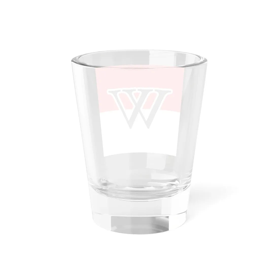 Wikipedias W in Indonesia colors (Indonesia) Shot Glass 1.5oz - Go Mug Yourself