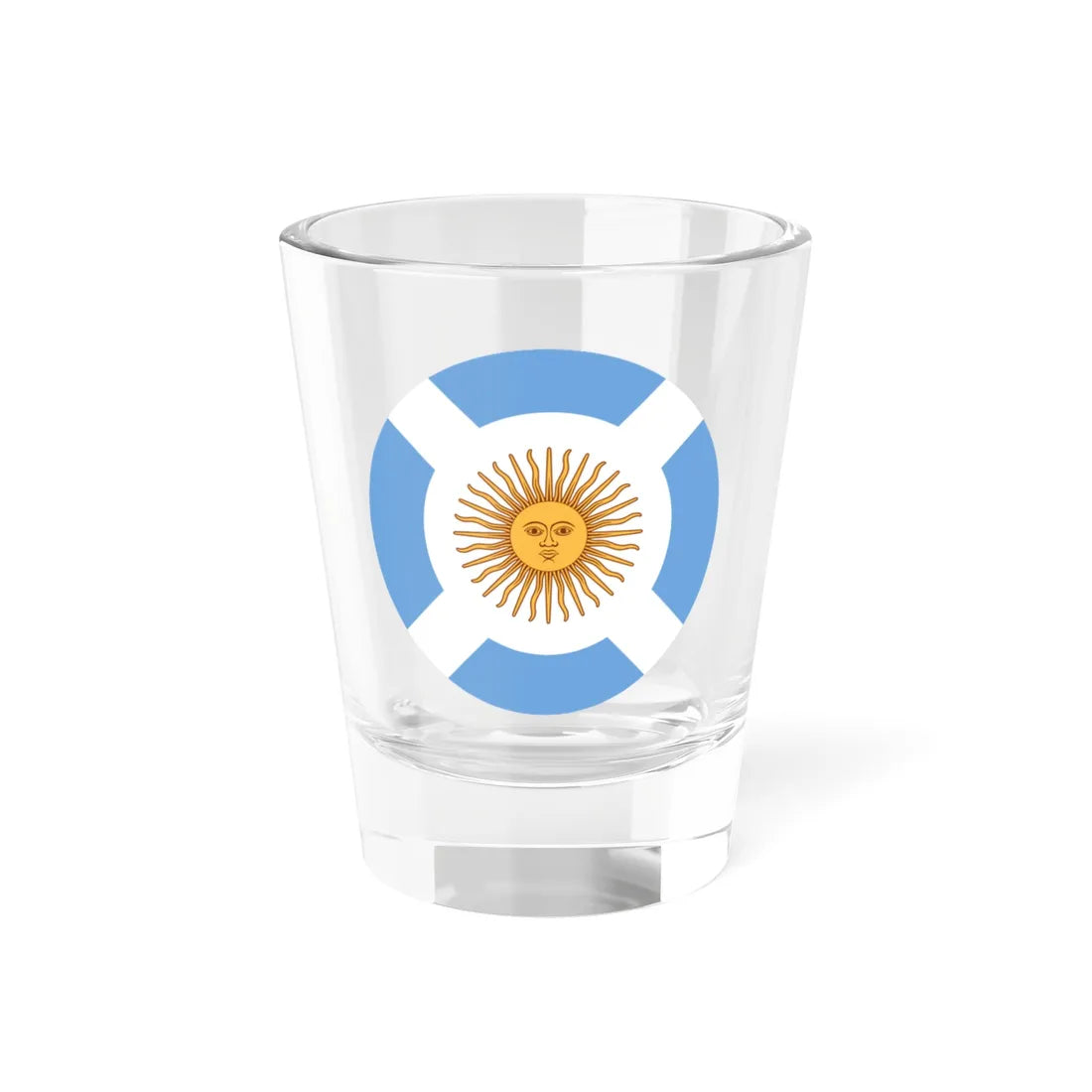 WikiProject Argentina (Argentina) Shot Glass 1.5oz 1.5oz - Go Mug Yourself