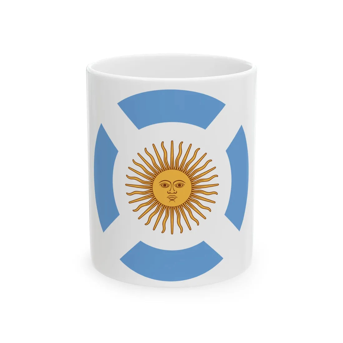 WikiProject Argentina (Argentina) White Coffee Mug 11oz - Go Mug Yourself