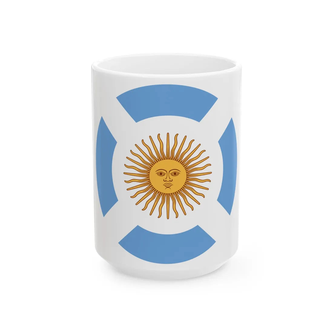 WikiProject Argentina (Argentina) White Coffee Mug 15oz - Go Mug Yourself