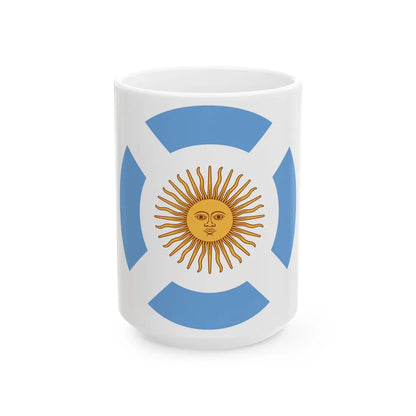WikiProject Argentina (Argentina) White Coffee Mug 15oz - Go Mug Yourself
