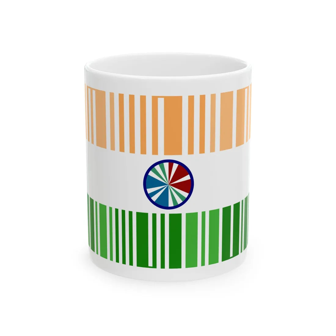 WikiProject India bars (India) White Coffee Mug 11oz - Go Mug Yourself