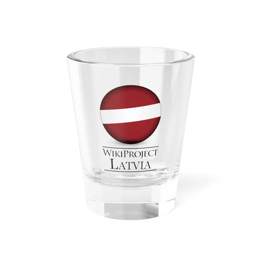 WikiProject-Latvia-Logo (Latvia) Shot Glass 1.5oz 1.5oz - Go Mug Yourself