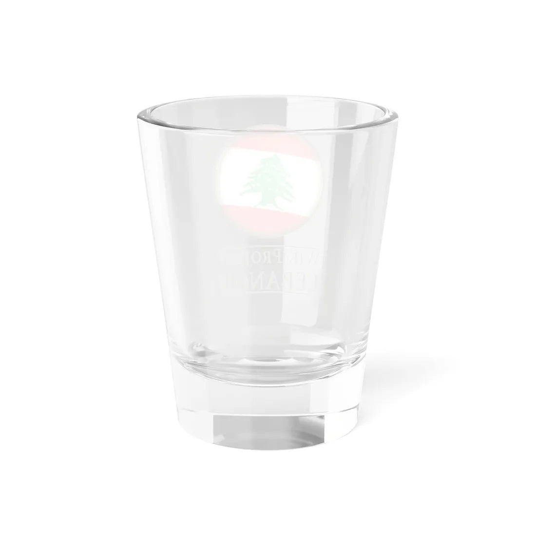 WikiProject Lebanon (Lebanon) Shot Glass 1.5oz - Go Mug Yourself