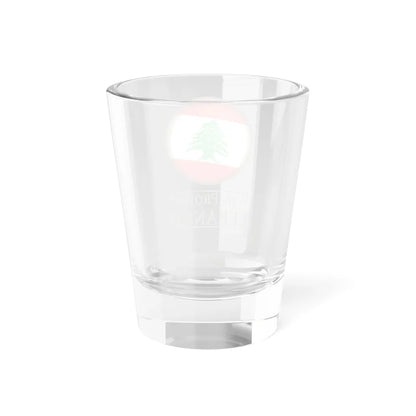 WikiProject Lebanon (Lebanon) Shot Glass 1.5oz - Go Mug Yourself