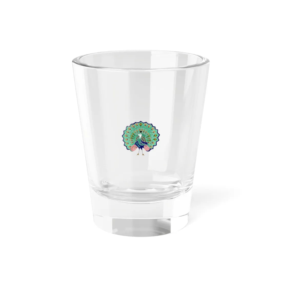 WikiProject Myanmar peacock (Myanmar) (Coat of Arms) Shot Glass 1.5oz 1.5oz - Go Mug Yourself