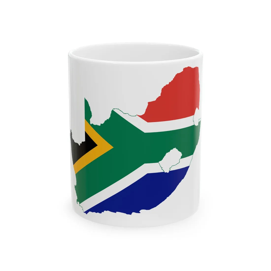 WikiProject RSA logo cropped (South Africa) White Coffee Mug 11oz - Go Mug Yourself