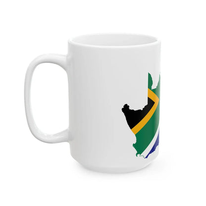 WikiProject RSA logo cropped (South Africa) White Coffee Mug - Go Mug Yourself