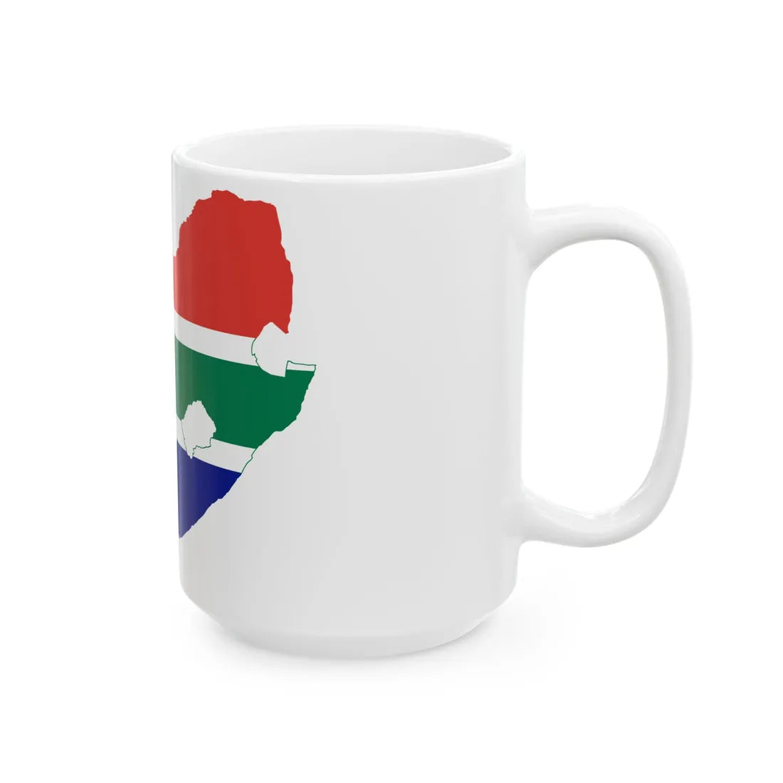WikiProject RSA logo cropped (South Africa) White Coffee Mug - Go Mug Yourself