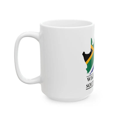 WikiProject RSA logo (South Africa) White Coffee Mug - Go Mug Yourself