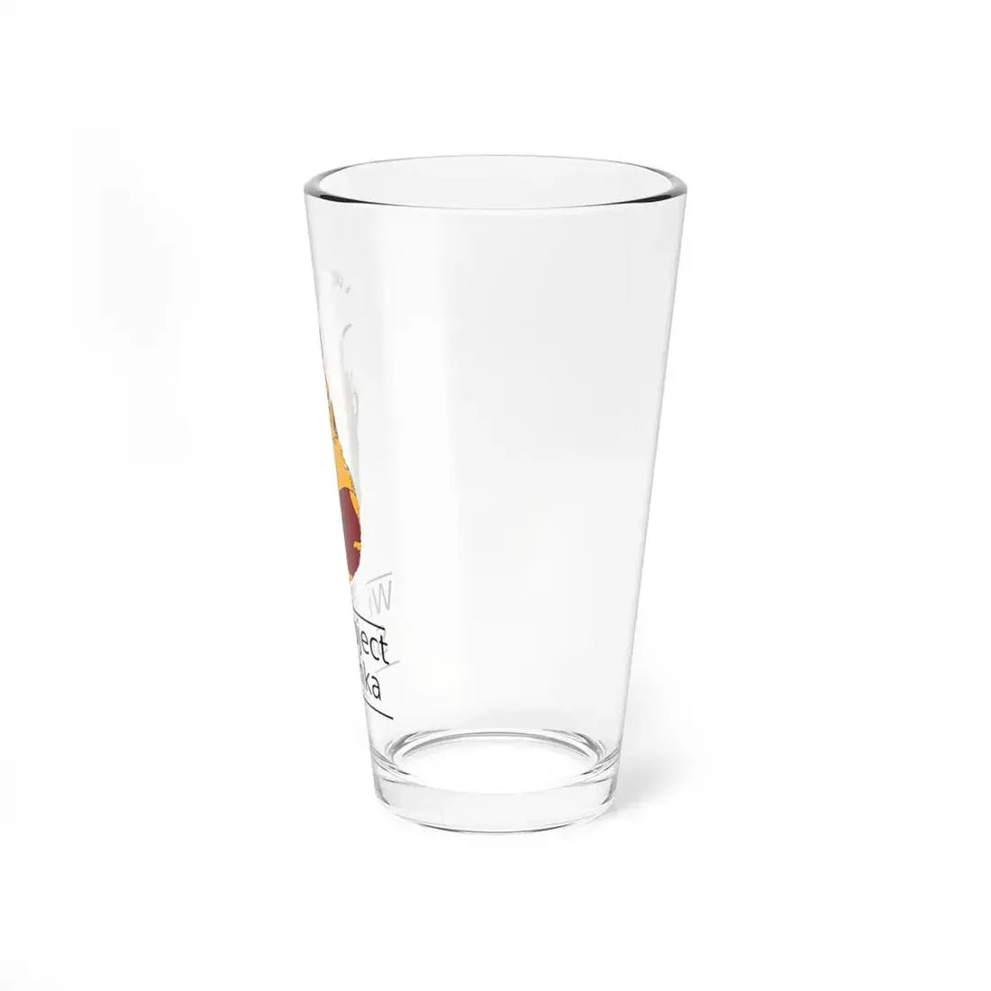 WikiProject Sri Lanka logo (Sri Lanka) Pint Glass 16oz - Go Mug Yourself