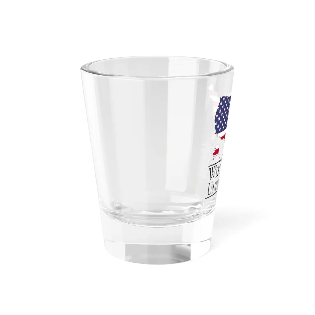 WikiProject United States logo (United States) Shot Glass 1.5oz - Go Mug Yourself