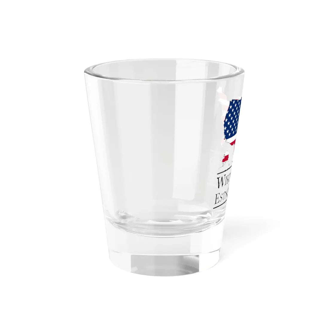 Wikiproyecto Estados Unidos (United States) Shot Glass 1.5oz - Go Mug Yourself