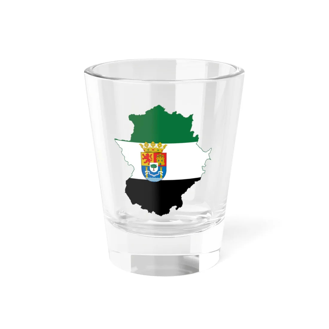 Wikiproyecto Extremadura (Spain) Shot Glass 1.5oz 1.5oz - Go Mug Yourself