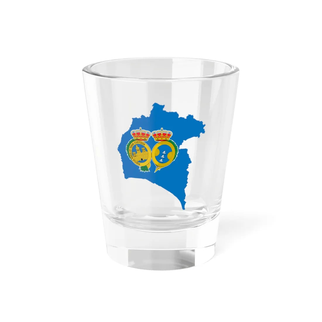 Wikiproyecto Huelva (Spain) Shot Glass 1.5oz 1.5oz - Go Mug Yourself