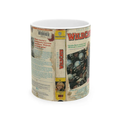 WILD CATS GOLDIE HAWN (VHS COVER) - White Coffee Mug-11oz-Go Mug Yourself