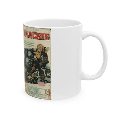 WILD CATS GOLDIE HAWN (VHS COVER) - White Coffee Mug - Go Mug Yourself