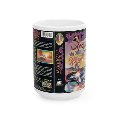 WILD IN THE STREETS (VHS COVER) - White Coffee Mug 15oz - Go Mug Yourself