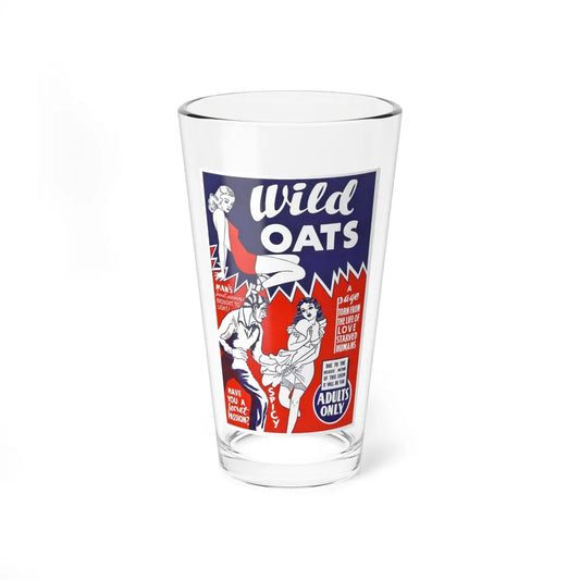 WILD OATS 1940 Movie Poster - Pint Glass 16oz-16oz-Go Mug Yourself