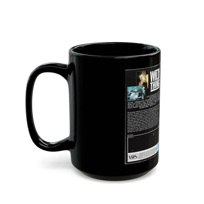 WILD THING (VHS COVER) - Black Coffee Mug-Go Mug Yourself