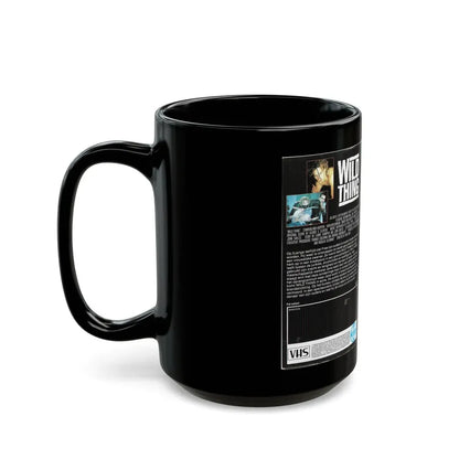 WILD THING (VHS COVER) - Black Coffee Mug - Go Mug Yourself