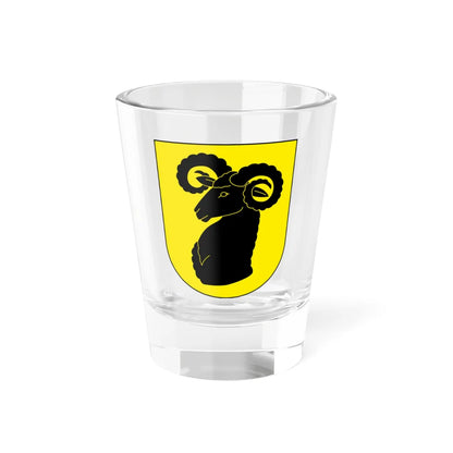 Wildberg-blazon (Switzerland) (Coat of Arms) Shot Glass 1.5oz 1.5oz - Go Mug Yourself