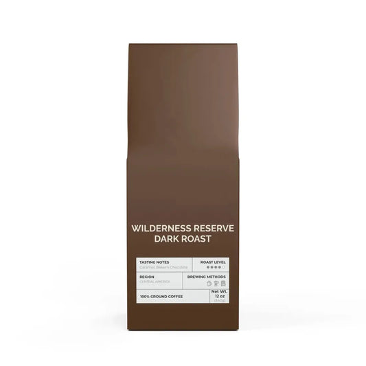 Wilderness Reserve Dark Roast Ground 12oz - Go Mug Yourself