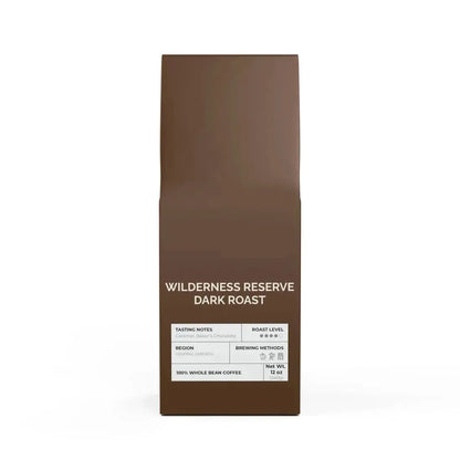 Wilderness Reserve Dark Roast Whole Bean 12oz - Go Mug Yourself