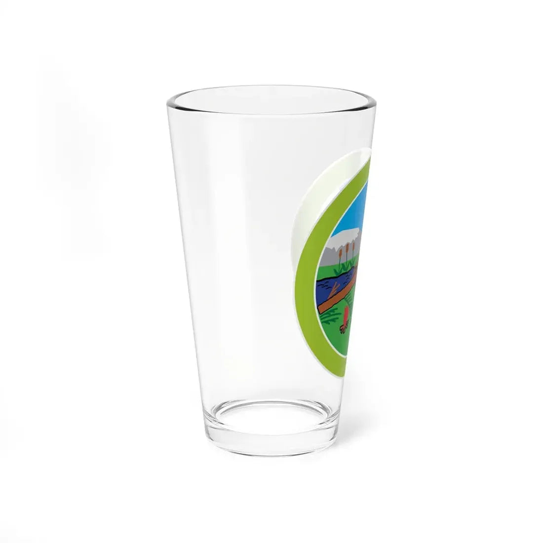 Wilderness Survival (Boy Scout Merit Badge) Pint Glass 16oz - Go Mug Yourself
