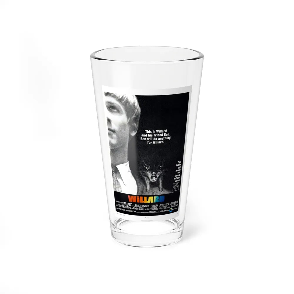 WILLARD 1971 Movie Poster - Pint Glass 16oz-16oz-Go Mug Yourself