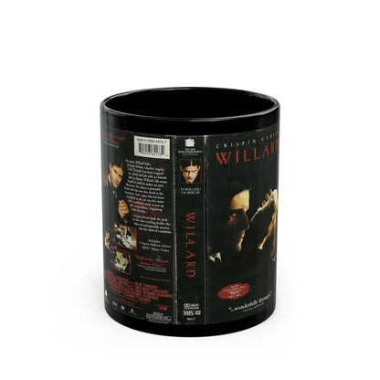 WILLARD CRISPIN GLOVER (VHS COVER) - Black Coffee Mug 11oz - Go Mug Yourself