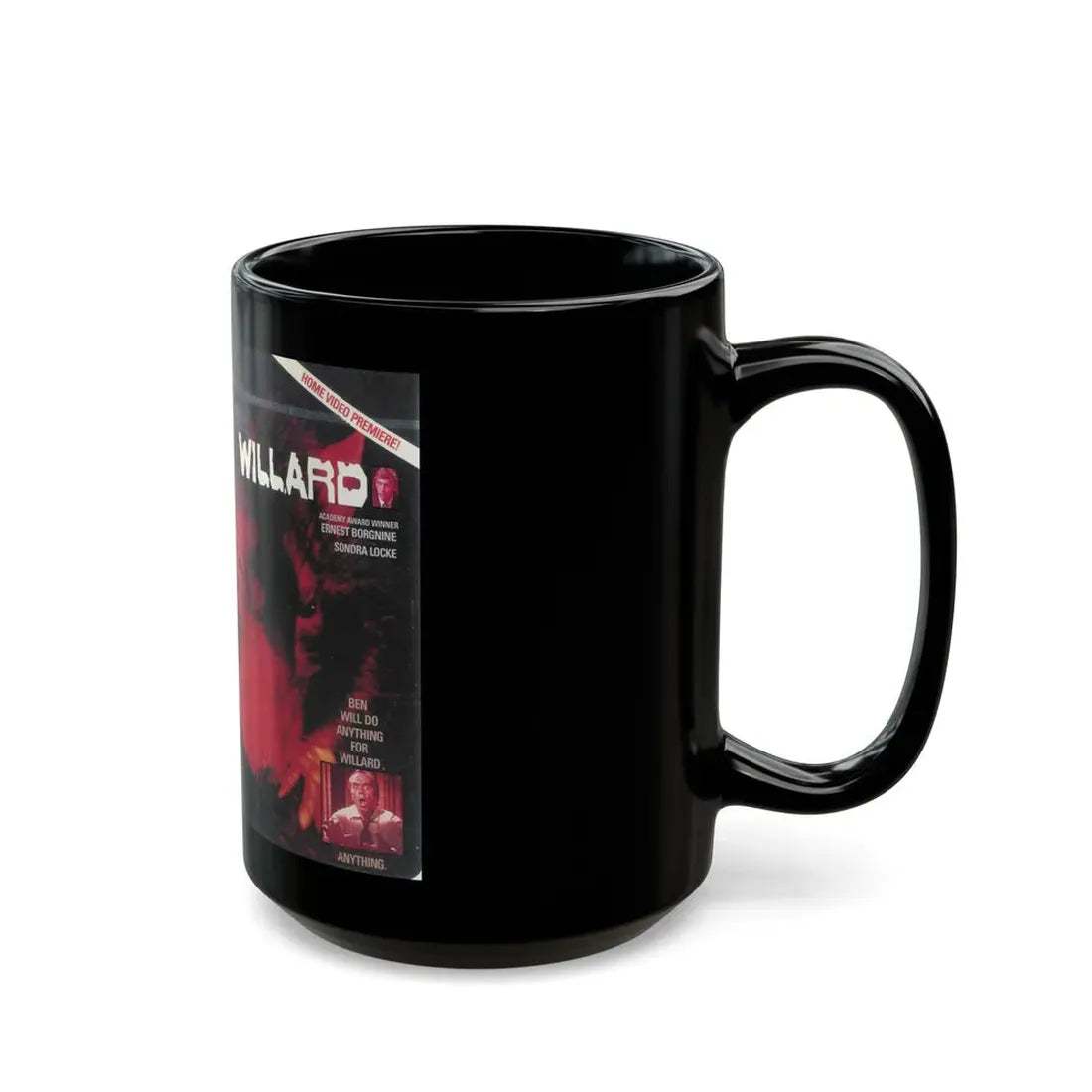WILLARD (VHS COVER) - Black Coffee Mug - Go Mug Yourself
