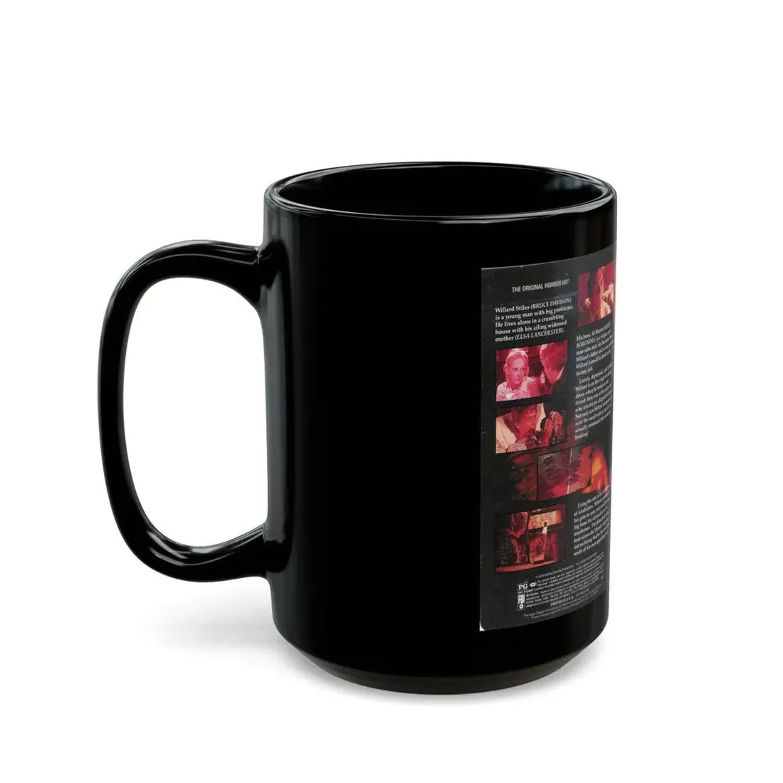 WILLARD (VHS COVER) - Black Coffee Mug - Go Mug Yourself